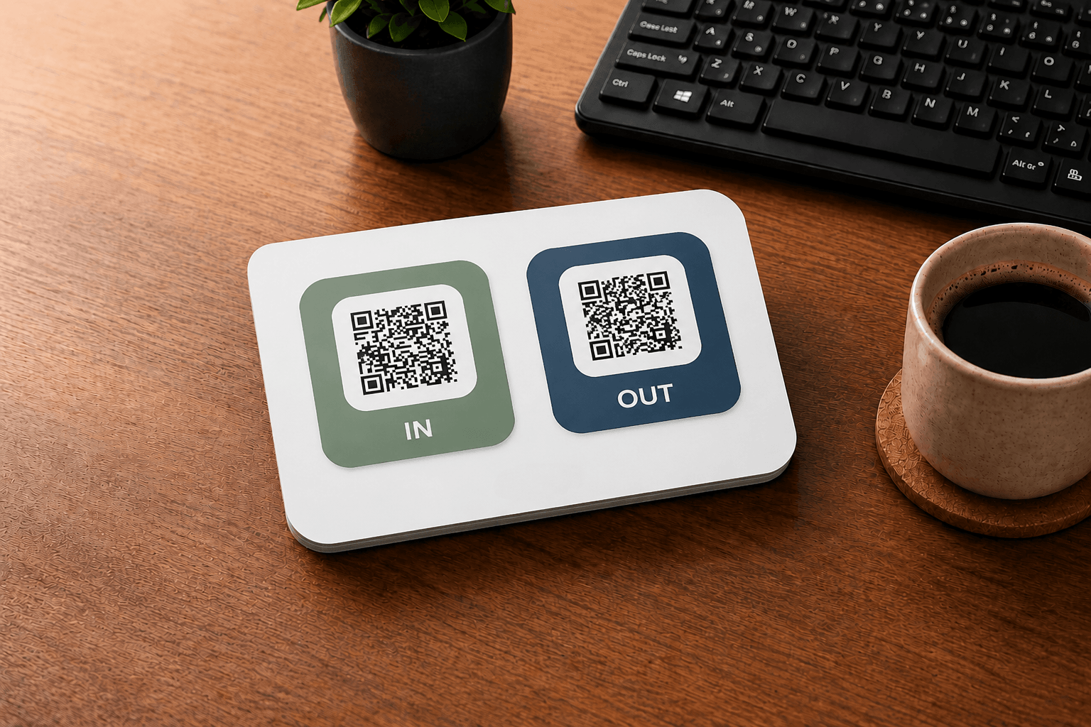 Axoo ScanTag als eenvoudige QR-prikklok voor werknemers
